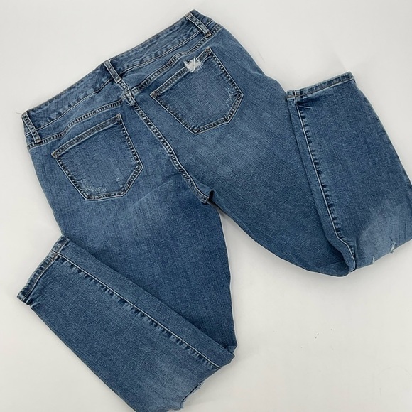 Torrid Distressed Vintage Stretch Denim Jeans Size12R L2 - Picture 6 of 8